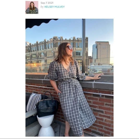𝅺3/4 sleeve dress - Picture 1 of 7